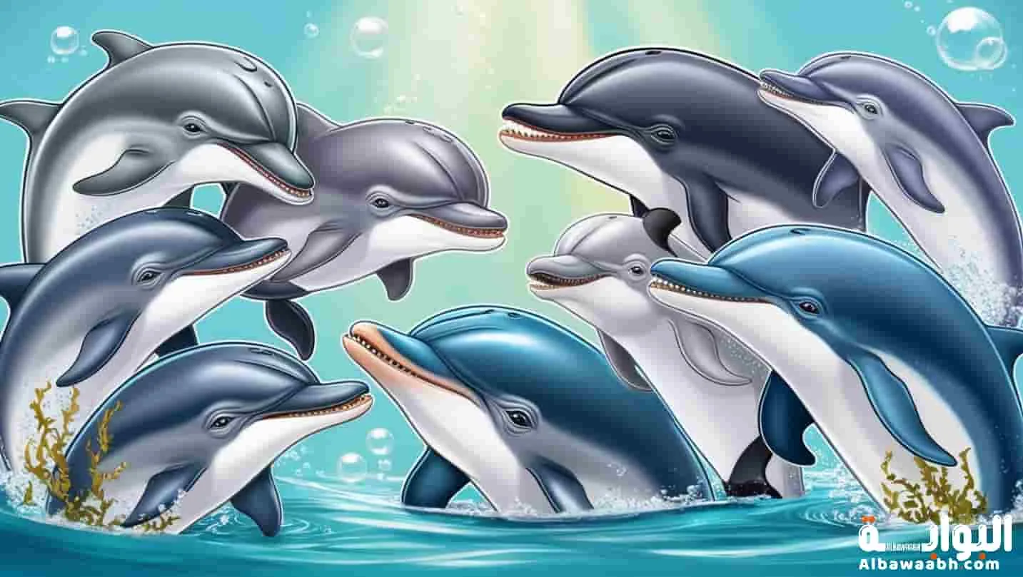 طرق تواصل الدلافين مع بعضها