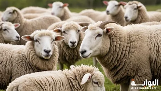 زيادة وزن الأغنام بالعلف