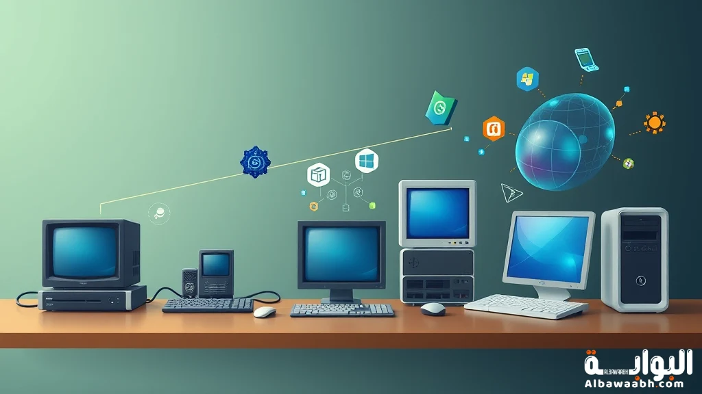 الحاسوب وتطوره عبر الزمن