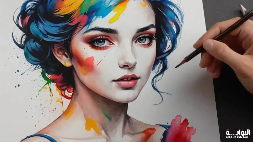 تأثير الألوان على التعبير الفني