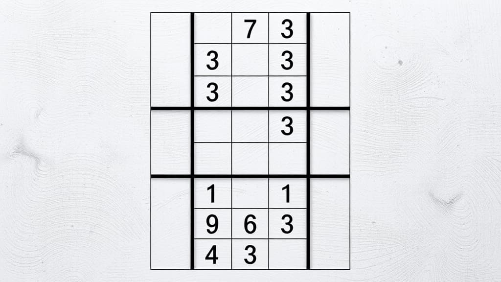 لعبة السودوكو