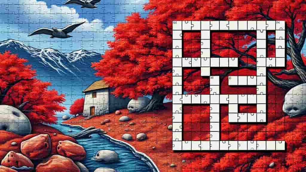 تركيب الصور والكلمات المتقاطعة