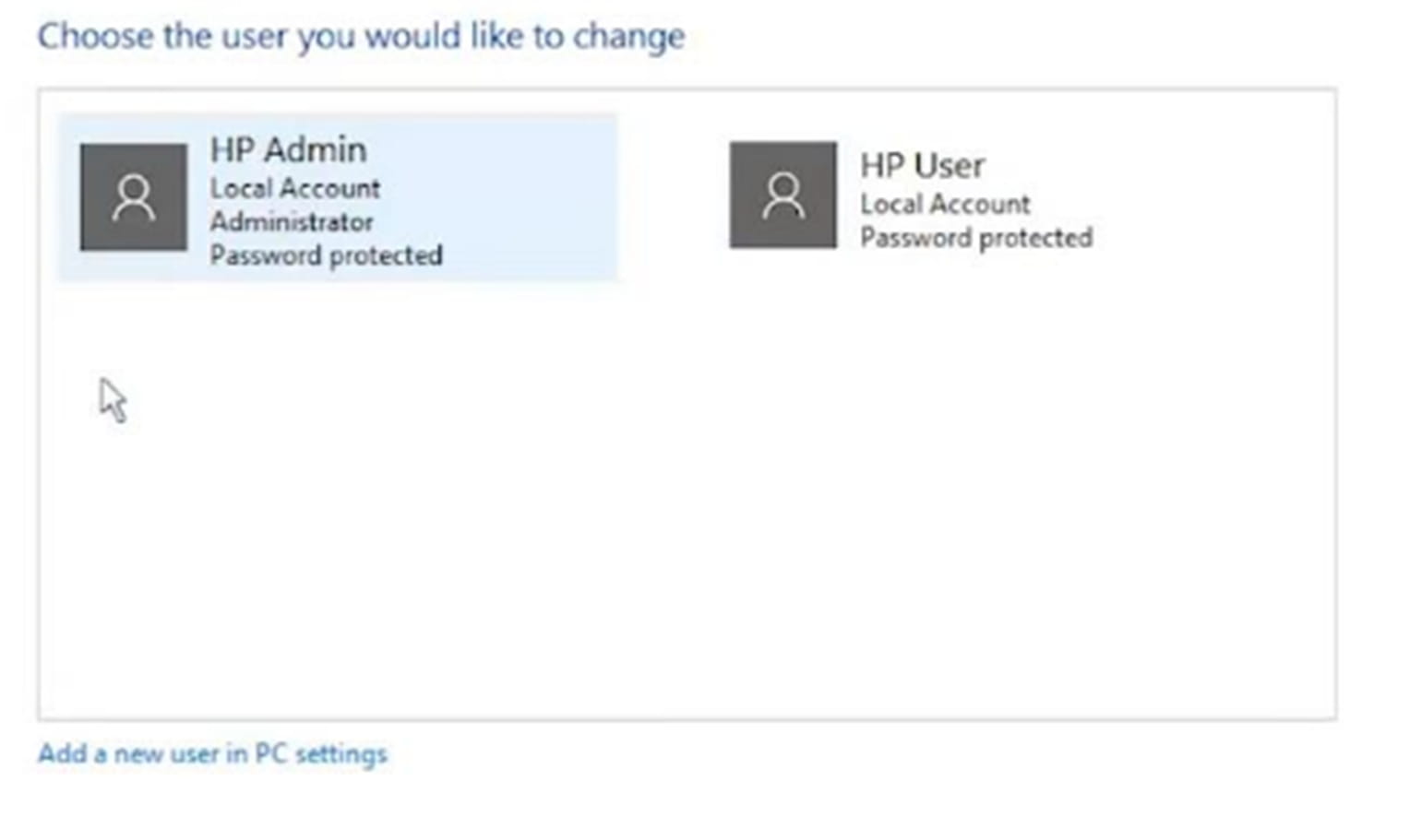 إعداد كلمة مرور للكمبيوتر لحماية بياناتك الشخصية