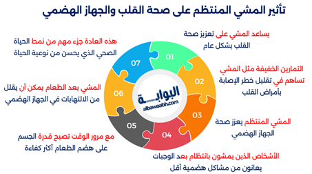 المشي بعد الوجبات