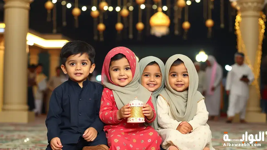 صور للأطفال بمناسبة العيد