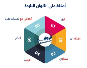 "توضح دائرة الألوان وعجلة الألوان تأثير الألوان وتأثيرها في تصميماتنا واختياراتنا اليومية."
