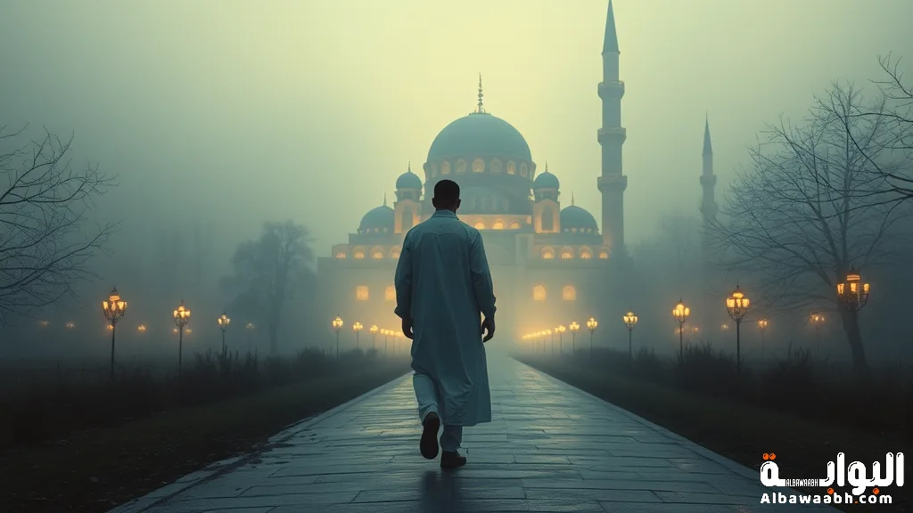 حلم الذهاب إلى المسجد مع شخص ميت