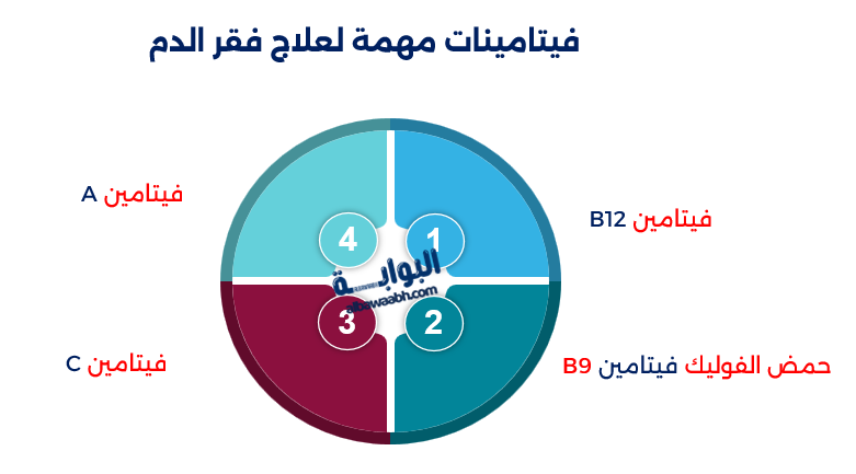 علاج فقر الدم بالغذاء