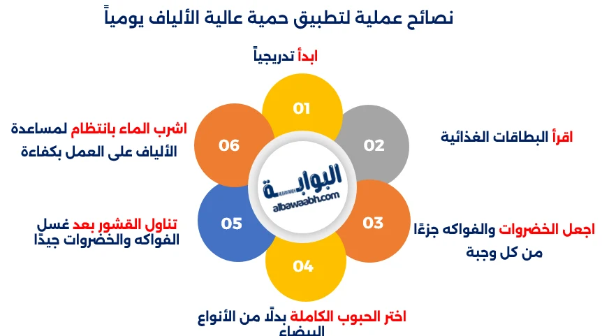 حمية عالية الالياف
