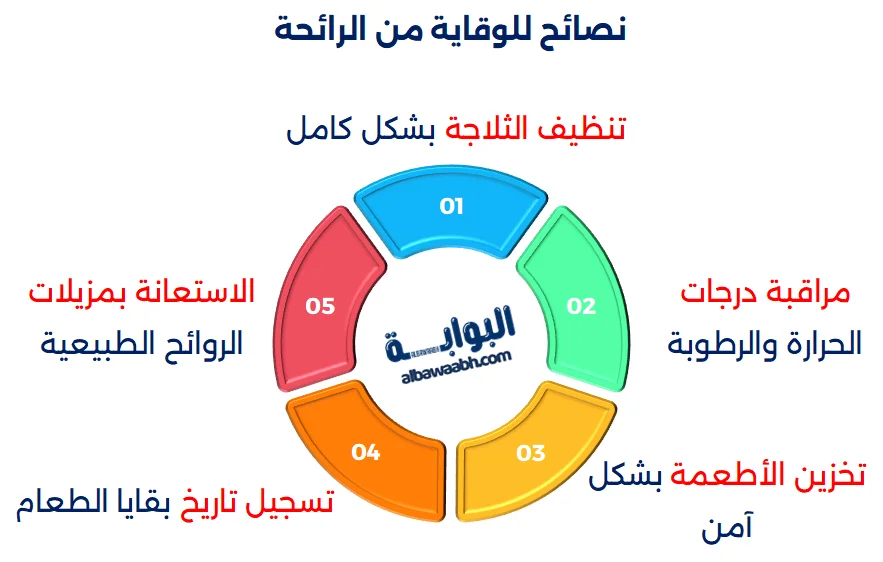 نصائح للوقاية من الرائحة