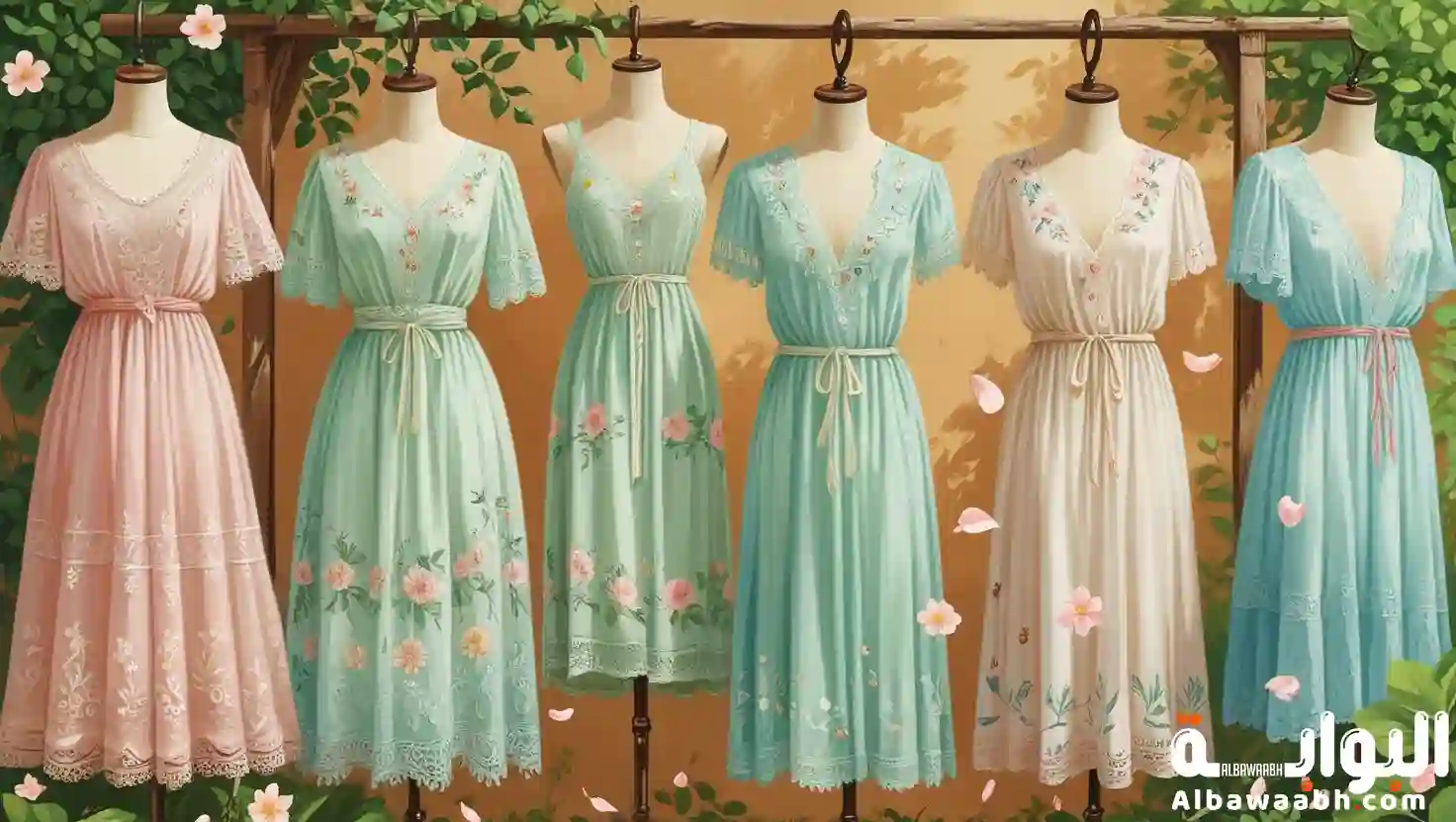 فساتين صيفية خفيفة
