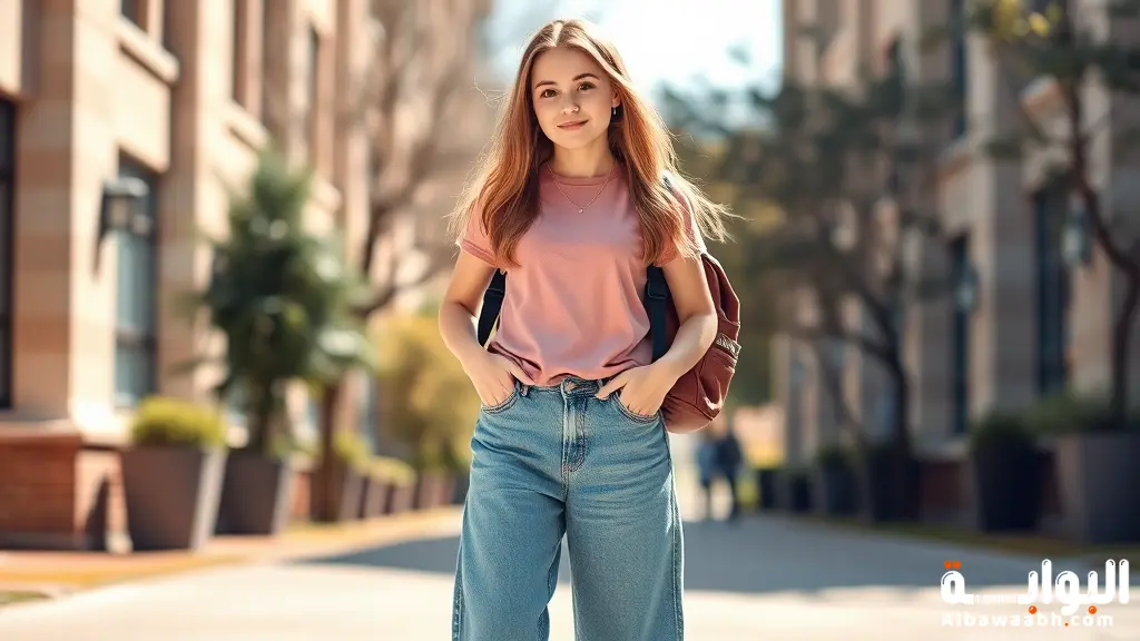 أزياء كاجوال للجامعة