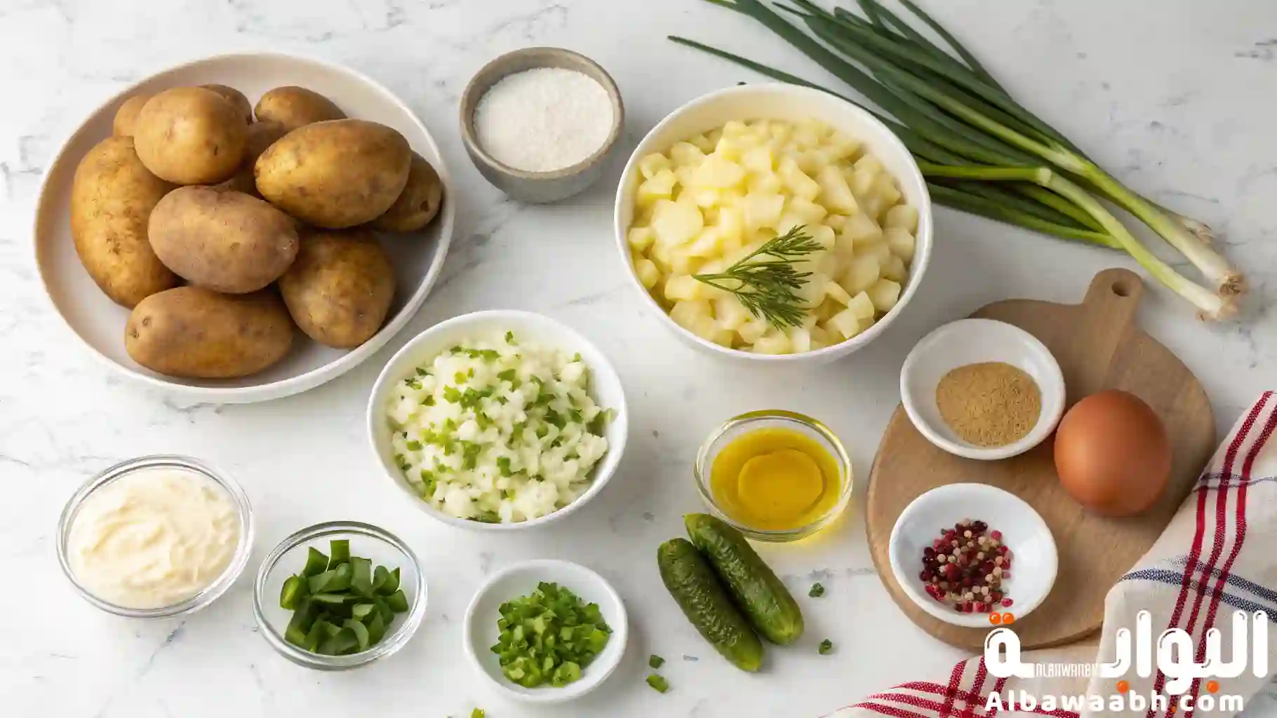 سلطة البطاطس