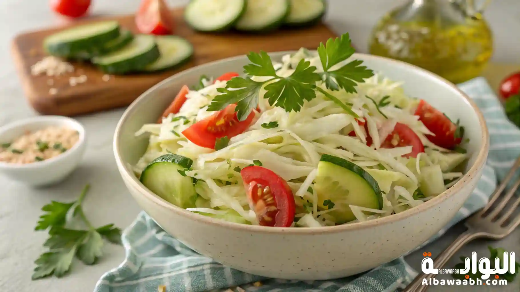 سلطة الملفوف