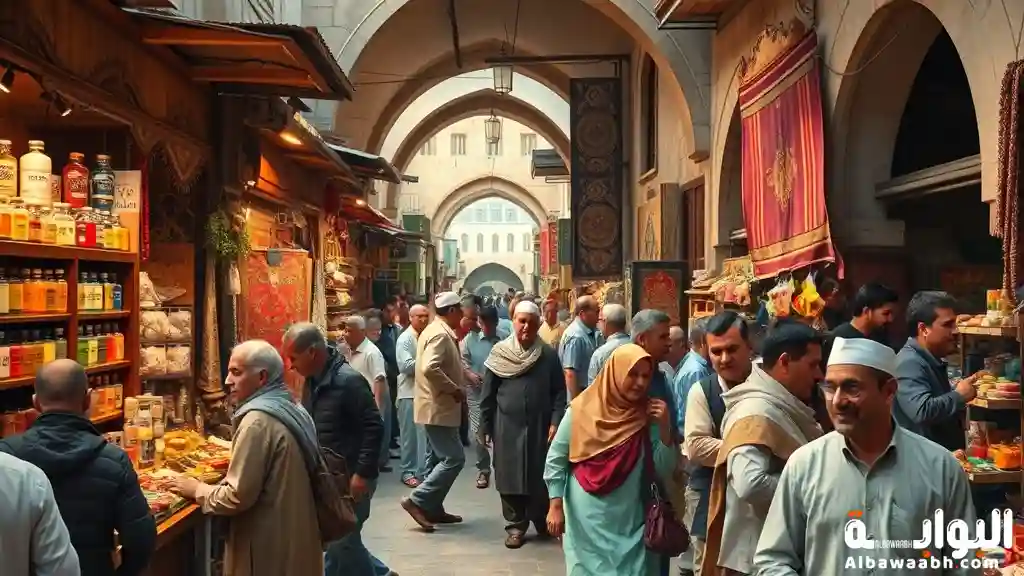 الأسواق التقليدية مركزاً للحياة الاجتماعية