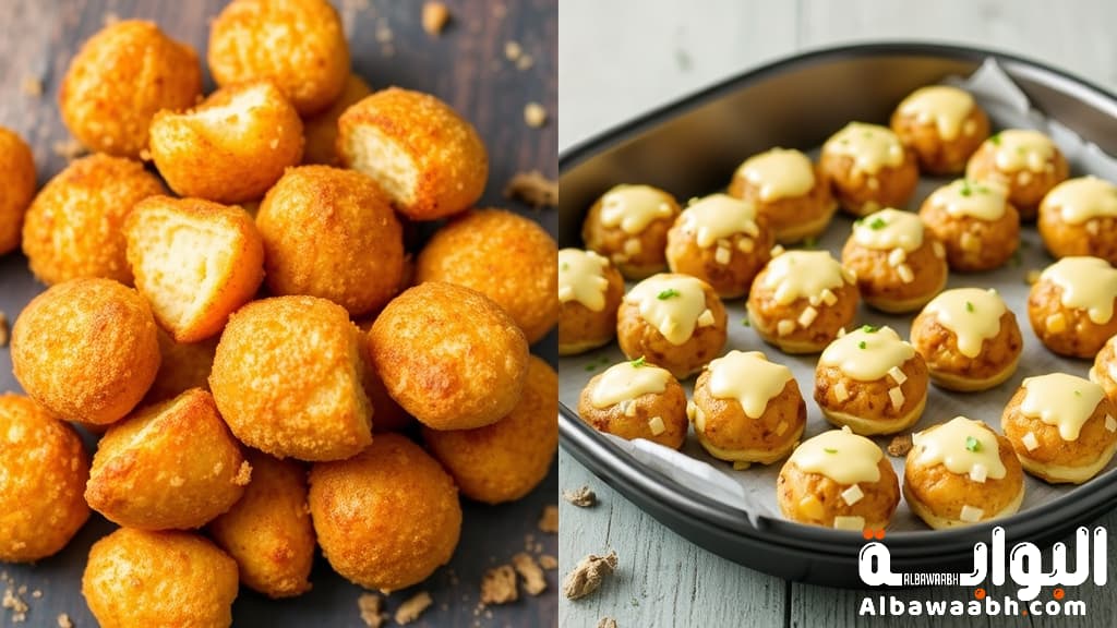 كرات البطاطس بالجبن