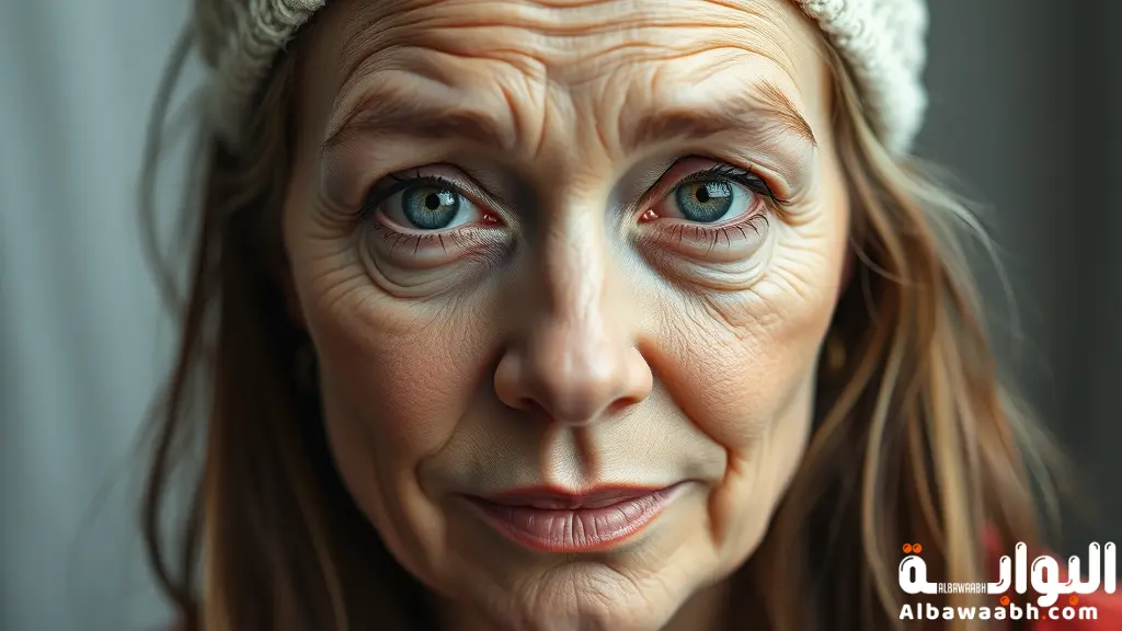 : تجاعيد الوجه المبكرة