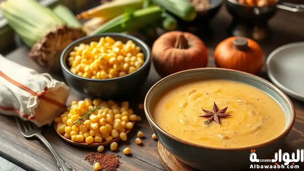 شوربة الذرة