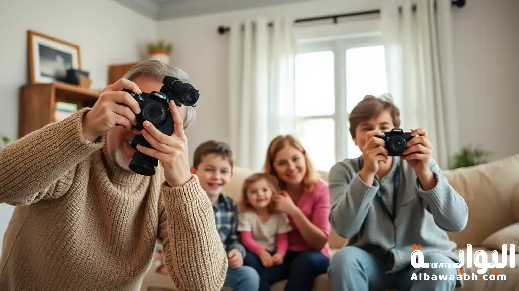 كيف تقضي جلسات تصوير عائلية دون ملل؟