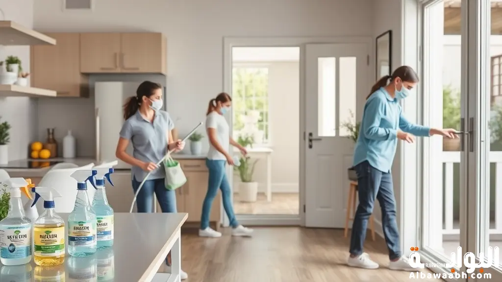تعقيم المنزل