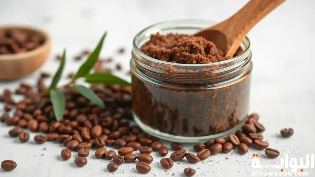تقشير الجسم بالقهوة