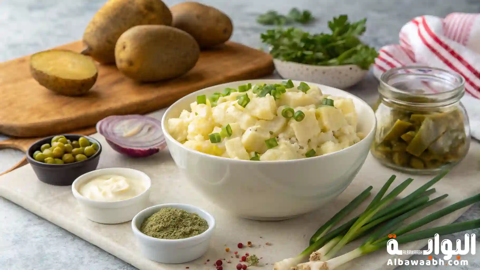 سلطة البطاطس