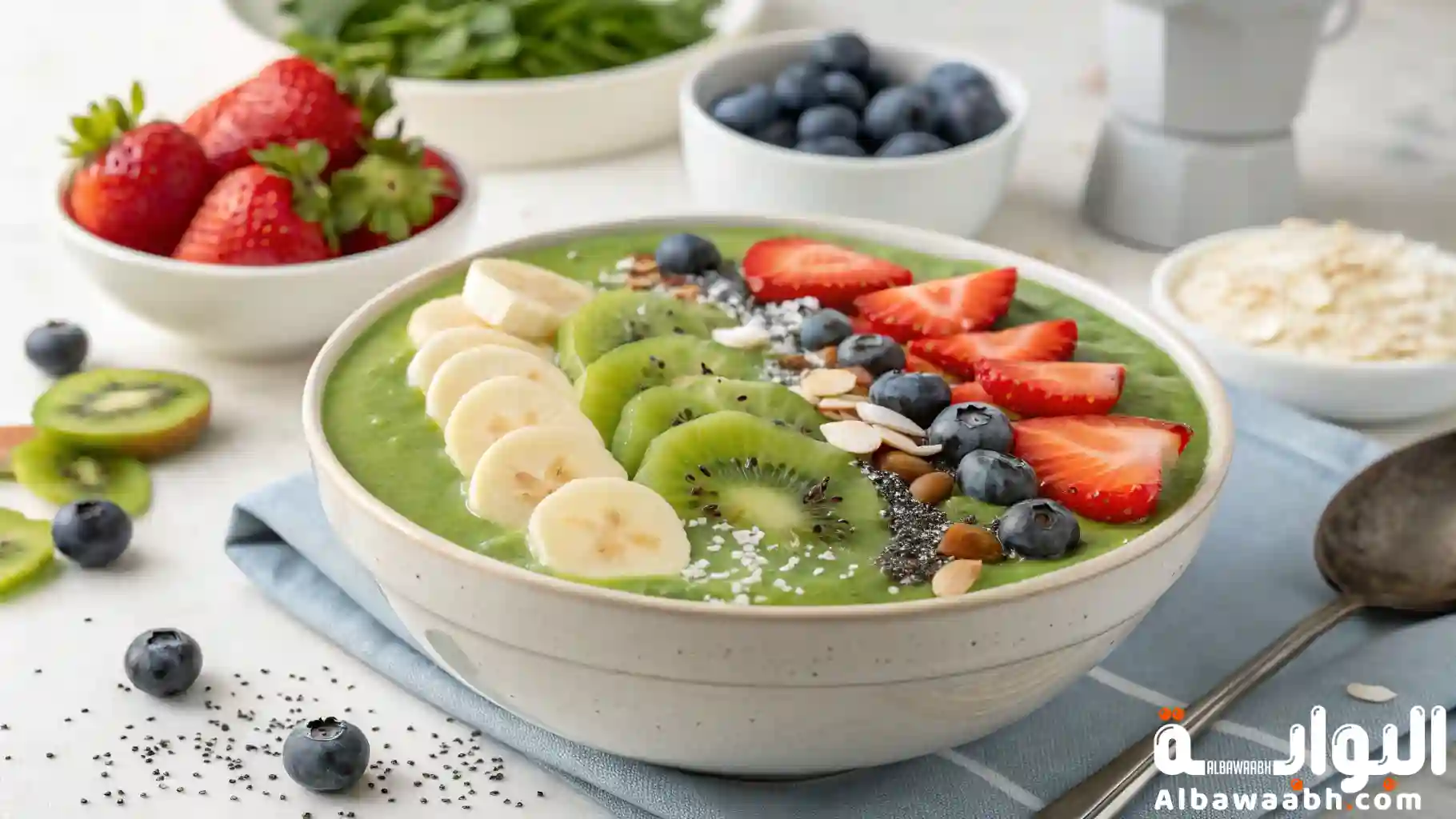 سموذي صحي بالفواكه