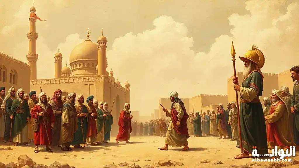 الصراع بين الأمويين والعباسيين