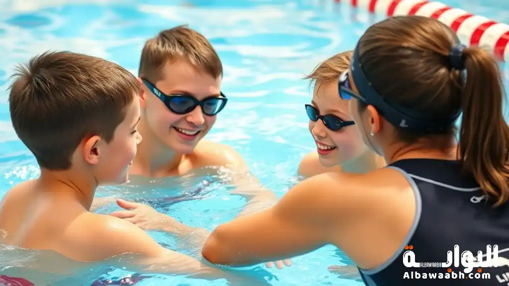 تعلم السباحة