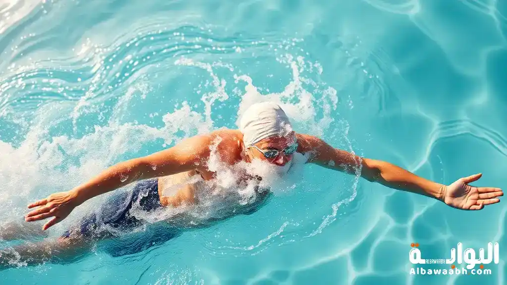 السباحة وصحة القلب.