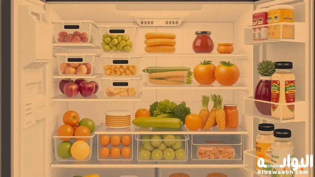 طرق تنظيم الثلاجة