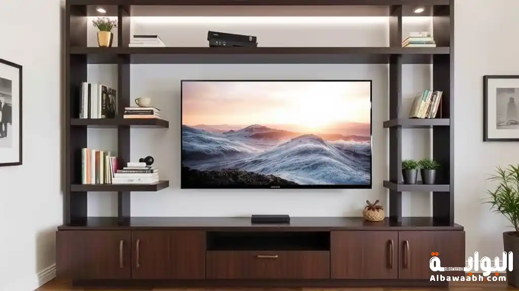ديكور حائط تلفزيون