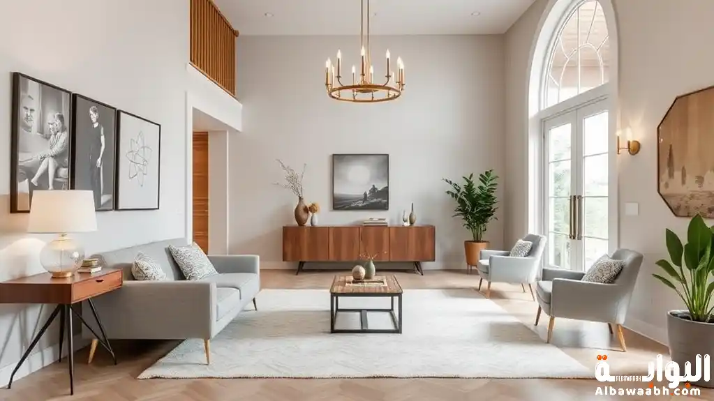 ديكور صالة مفتوحة