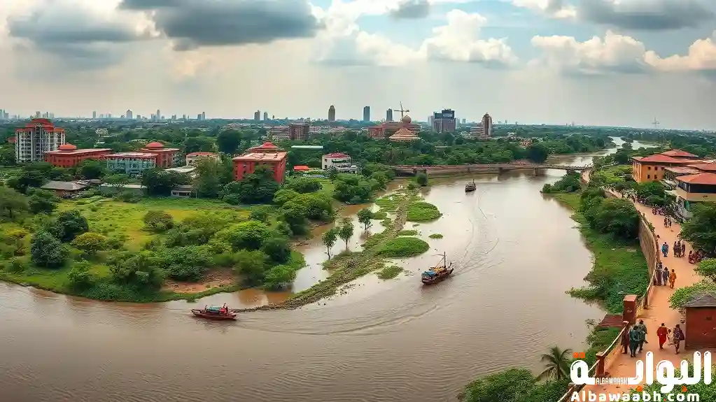 عاصمة جمهورية افريقيا الوسطي