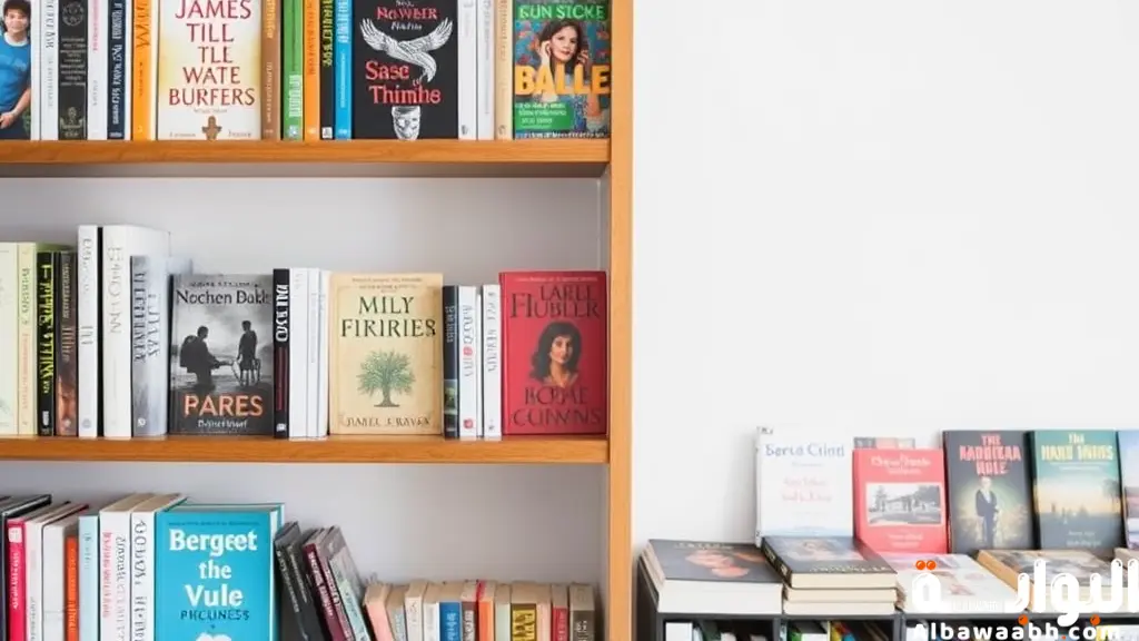 ترتيب المكتبة المنزلية