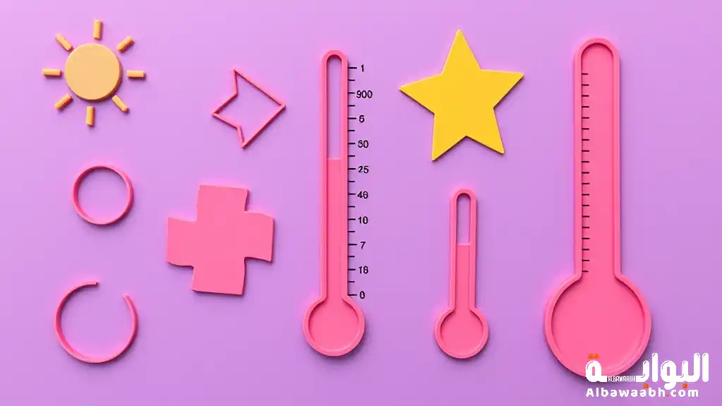 مراقبة حرارة الطفل