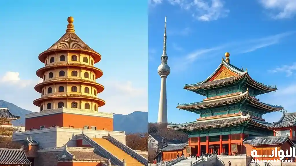 عاصمة كوريا الشمالية والجنوبية