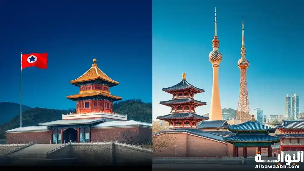 عاصمة كوريا الشمالية والجنوبية