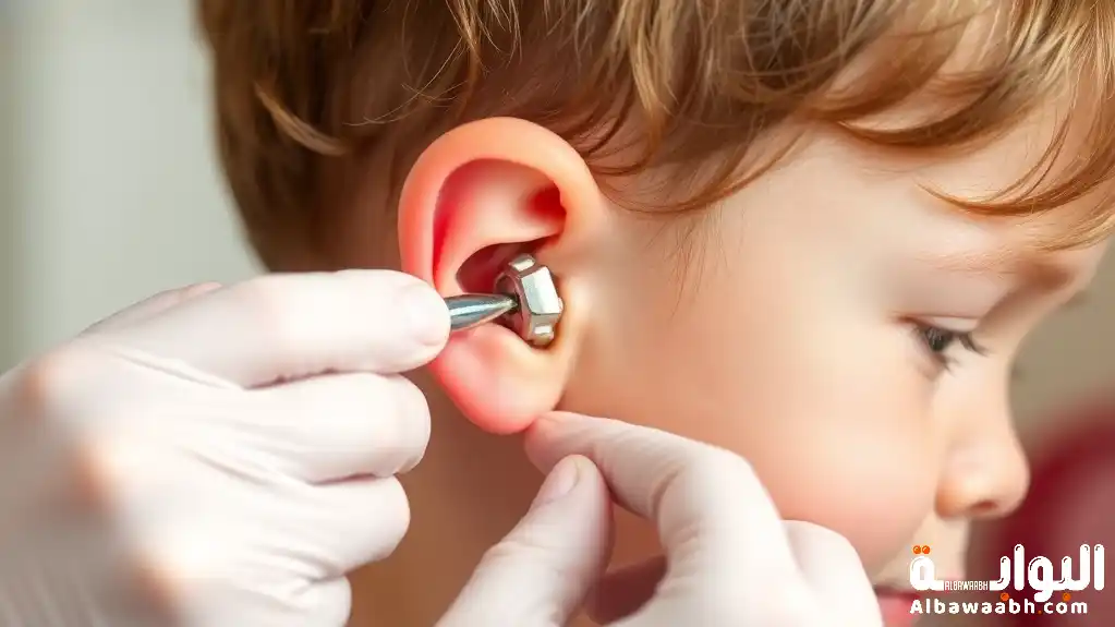 نظافة أذن الطفل