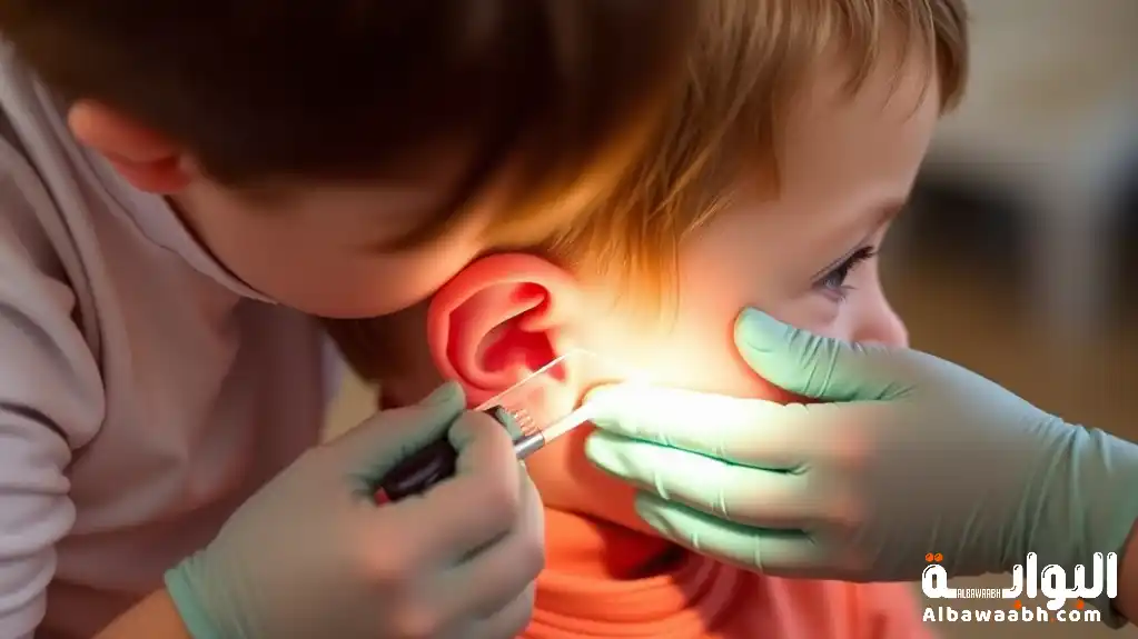 نظافة أذن الطفل