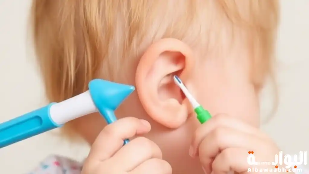 نظافة أذن الطفل