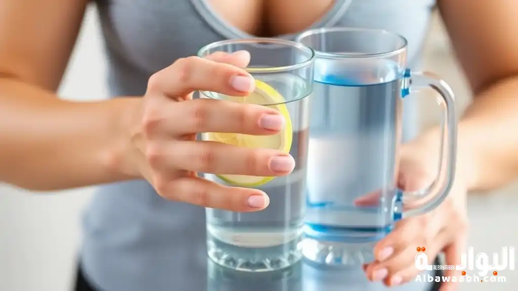 أهمية شرب الماء في الرجيم