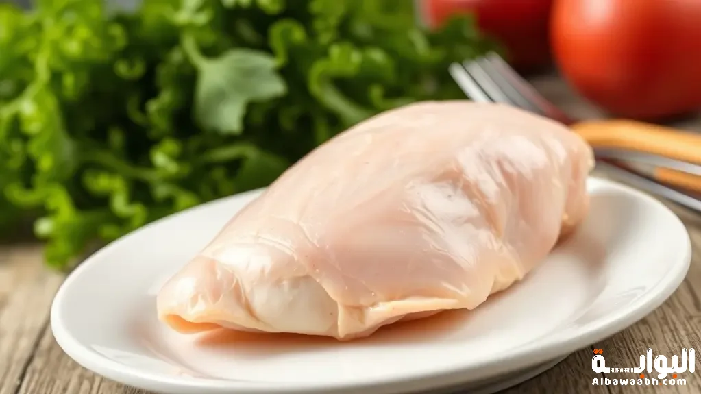 السعرات الحرارية في صدور الدجاج