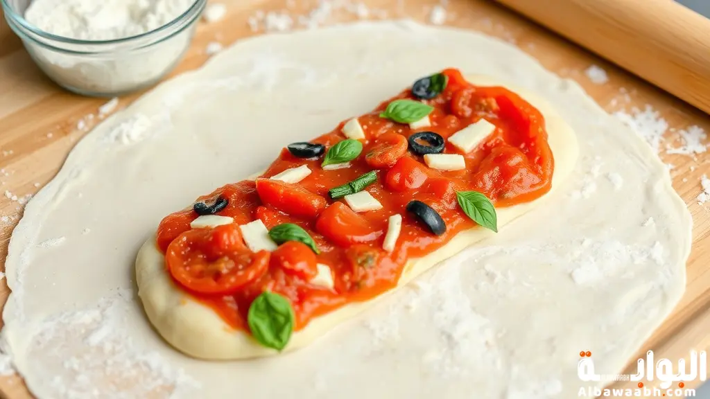 بيتزا منزلية