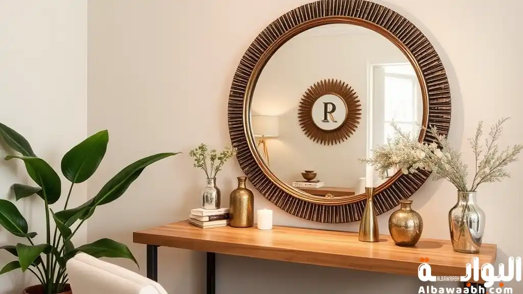 ديكورات مرايا منزلية