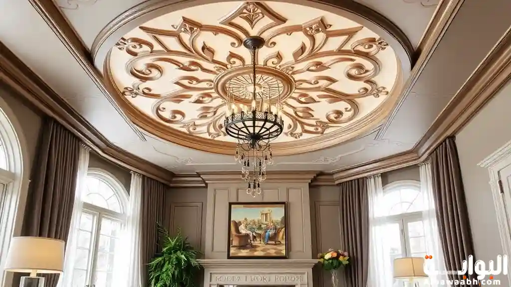 ديكور سقف داخلي