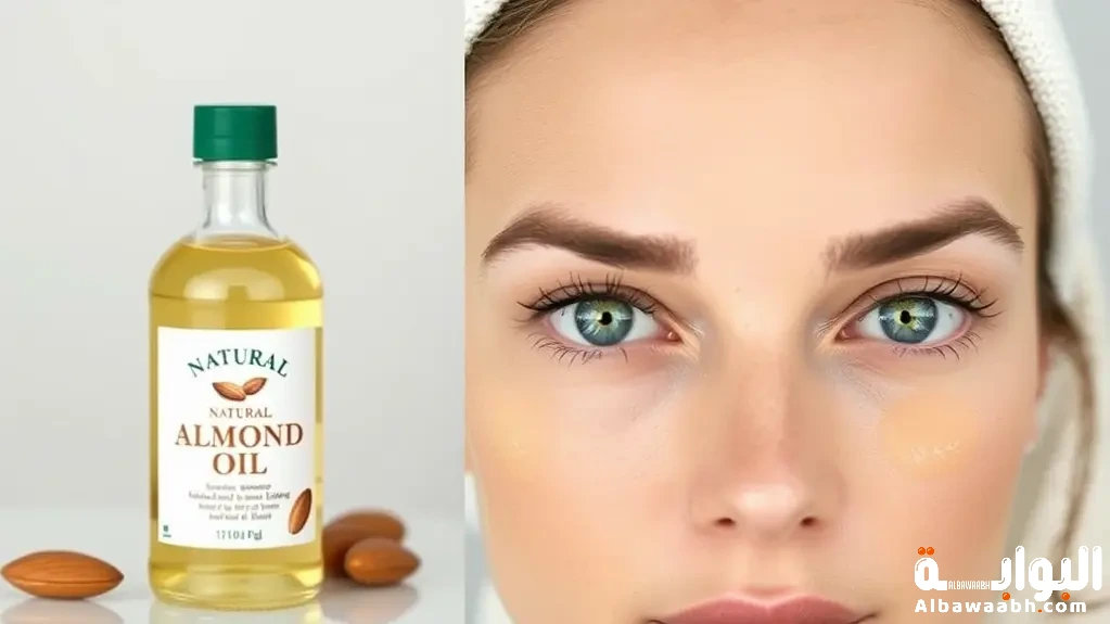 زيت اللوز الحلو للهالات