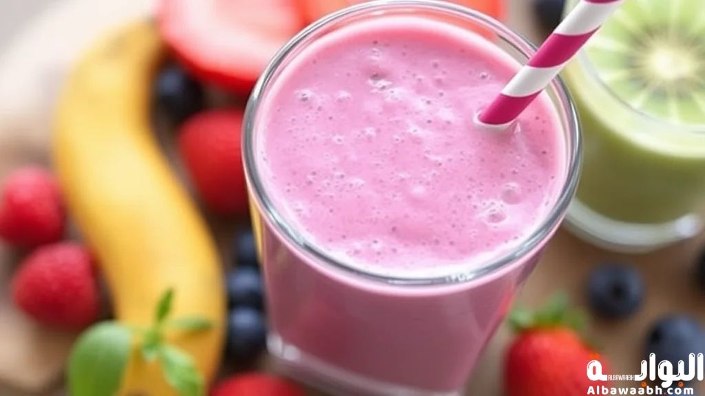 عصير أفوكادو بالموز