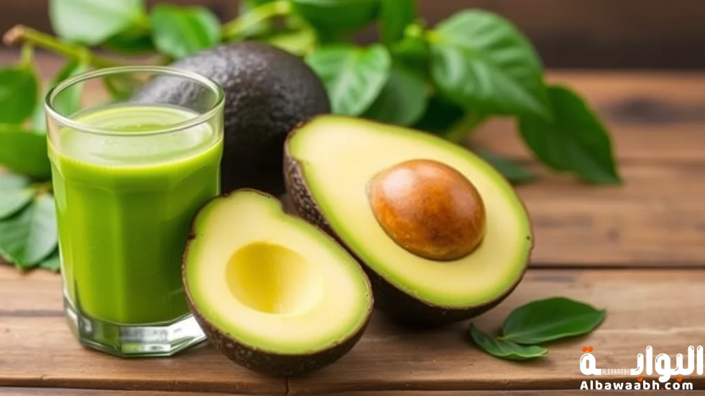 عصير أفوكادو بالموز
