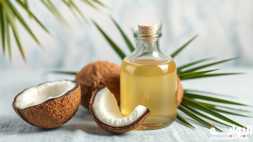 زيت جوز الهند لترطيب الجسم